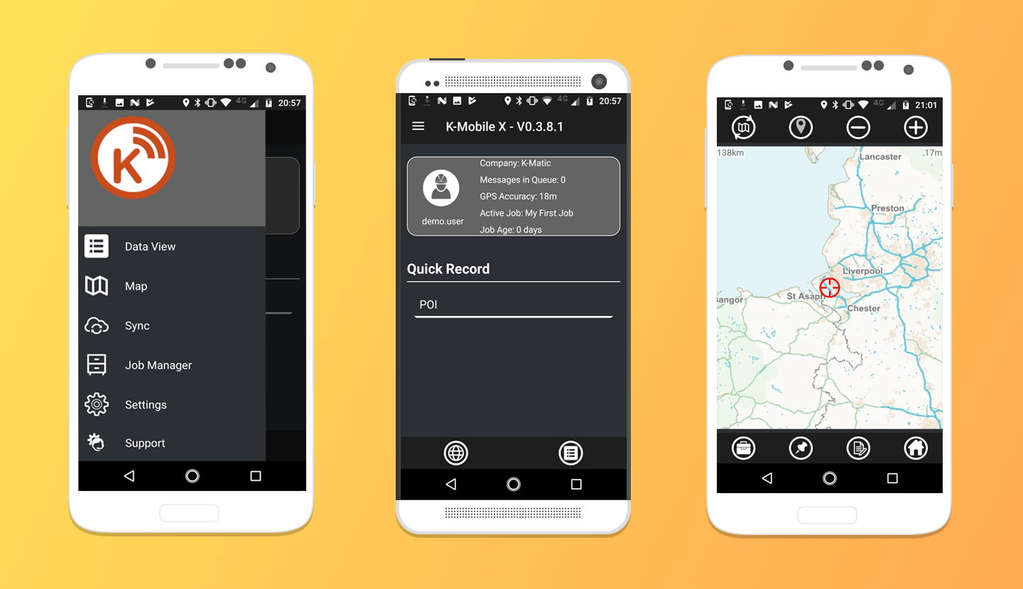 K-Mobile X screenshot